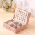 Import Double-Layer Velvet Jewelry Box European Jewelry Storage Box Large Space Jewelry Holder Gift Box from China