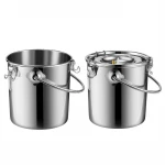 Double pump pulse 7L Electric Milking Machine For Goat Milking Machine Stainless Steel Vacuum Pump Bucket Farm Goat Milker