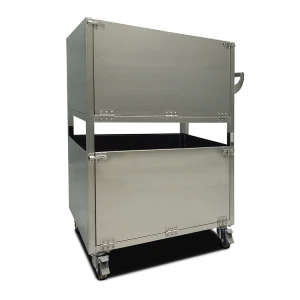 Double Side Opening Trolley for Clean Room