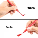 Double Sided Tip Edible Ink Marker Groumet Pen Writer for Cake Cookie Decoration