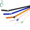 drinking Straw with Creative Colorful Flower Decorative Stirring Bar