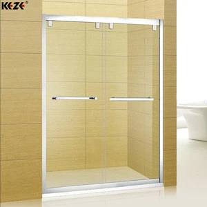 dubai 10mm frameless mini bath hotel shower screen