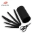 Import Durability multi knife set with black block utility safety professional chef knife from China