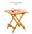 Import Eco-friendly folding dining table Bamboo dining table from China