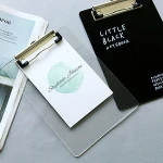 eco-friendly perspex acrylic A4 clipboard customized