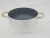 Import eco golden color handle 11pcs ollas marble coating fry pan cooking pot aluminum cookware sets from China