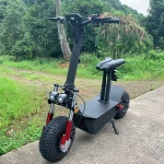EEC Approved Factory direct 48V 2000w two wheel electric scooter mad scooter for adult