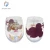 Import Egg shape super white glitter decal wine glass cup from China
