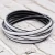 Import Elastic Oval  6mm width 60-180cm round oval shoe laces double colors half rope shoelaces from China