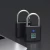 Import Elecpopular Black silver Type-C Rechargeable Fingerprint Lock Smart Padlock Door Padlocks Portable Anti-Theft for Bag Drawer from China