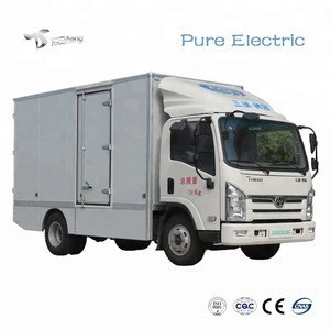 Electric light truck utility vehicle van