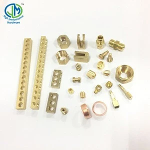 Electrical Accessories Brass Machining Parts / Turning Part