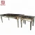 Import Elegant design Event rentasl mirrored dining table wedding from China