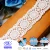 Import Embroidery white spun milky polyester long lace trim design from China
