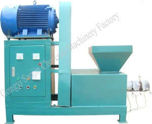 Energy-saving and best selling biomass Fuel Charcoal Rice husk briquette forming machine