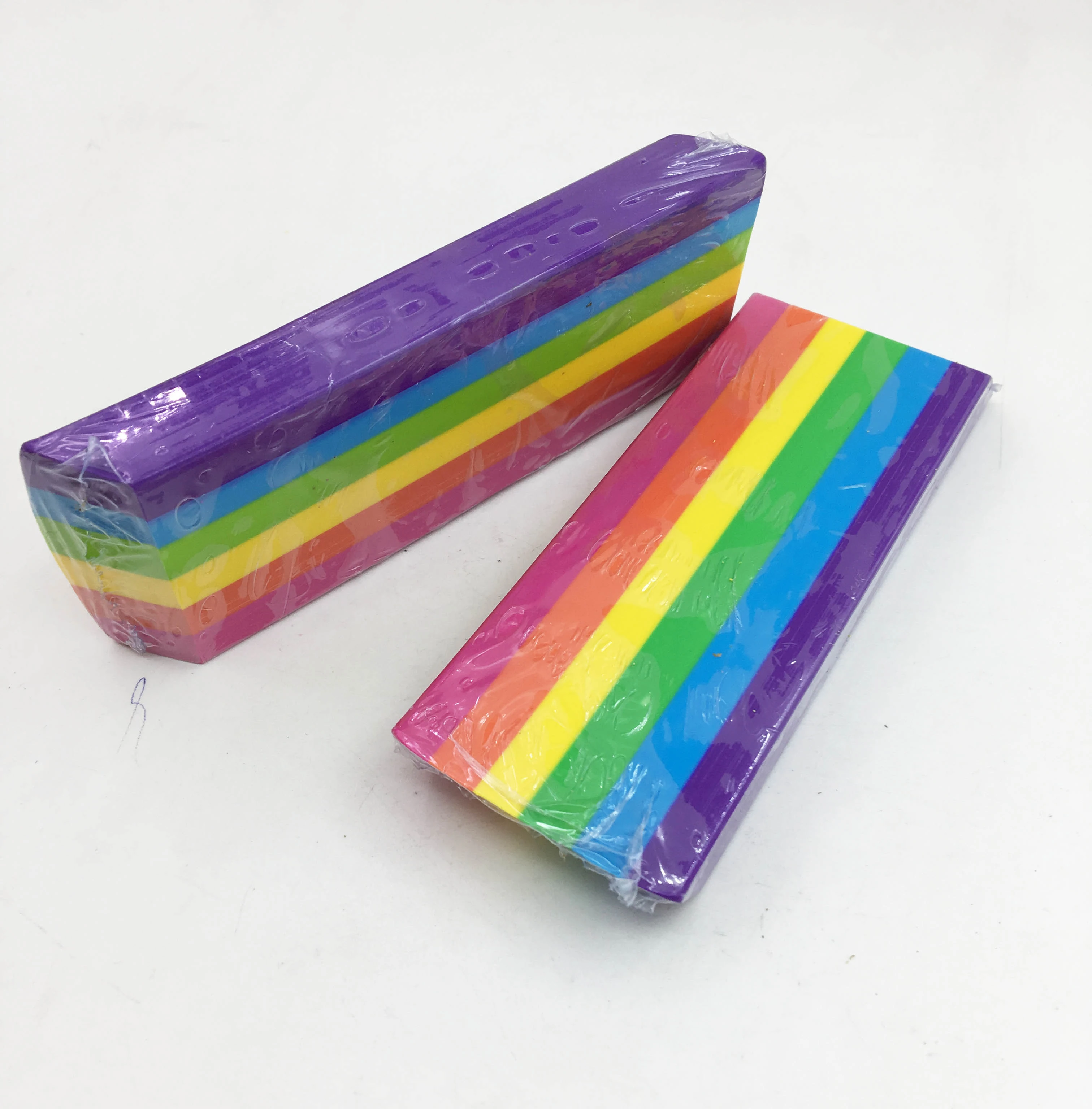 Environmental TPR Jumbo Rainbow Erasers