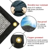 environmentally friendly Biodegradable Outdoor Heavy Duty Plastic PVC Dump Shade Screen Mesh Truck Tarp