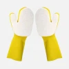 ESD Cleaning Glove With Scouring Pad,Household Cleaning Sponge Gloves,Latex Gloves