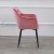Import Europe Modern Design Furniture Velvet Restaurant Chair armrest Dinning Chair from China