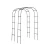 Import European Arch Flower Frame Best Selling Outdoor Simple Design   Plastic Garden Arch for Climbing Plants from China