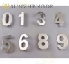 European style Stainless Steel Invisible Screw Door House Number