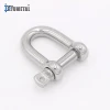 European Type Stainless Steel D Shackle In Fully Stocked