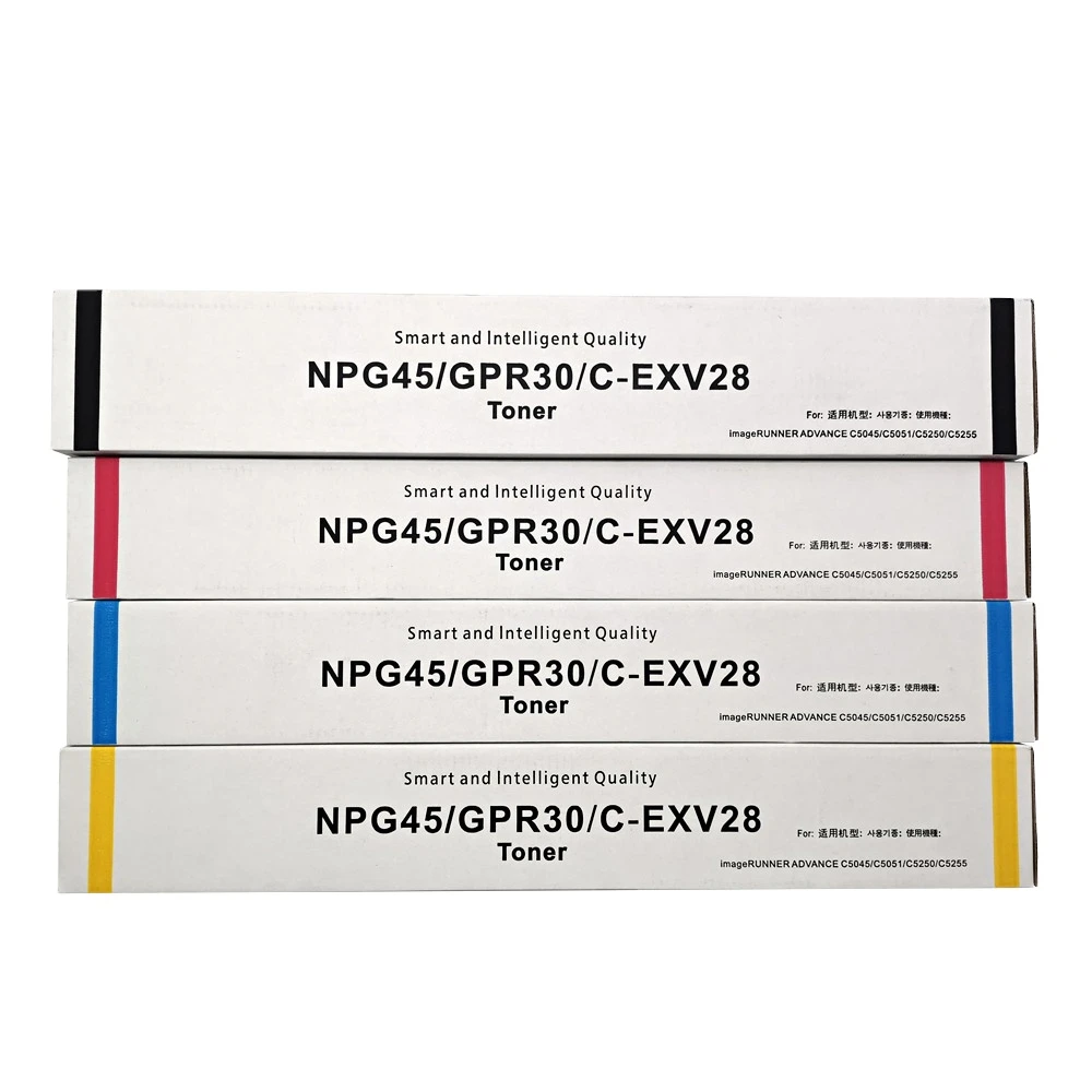 Excellent quality compatible NPG-45 color toner cartridge GPR30 for imageRUNNER C5045i C5051 C5250 C5255 IRC copier