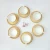 Import Exquisite porcelain 6 sets of cups saucers 12pcs tea set ceramics in gift pack for Tea or coffee for wedding gifts from China