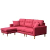 Fabric wooden sofa set customized furniture living room sofa set