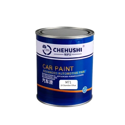 Factory 2K Solid Standard Blue Basecoat Colorful Auto Refinish Car Paint