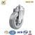 Import Factory 8 inch Heavy Duty Industrial Top Fixed Hard Rubber Roller Caster Wheel from Hong Kong