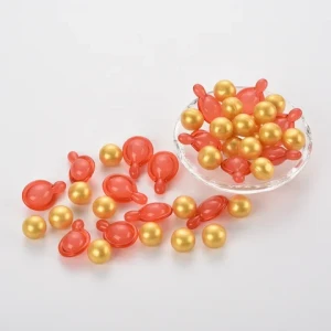 Factory custom many effect essence capsule anti-aging nourishing face serum capsules hydrating and moisturizing essence c