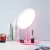 Import Factory Custom Round Magnifying Chargeable Portable Travel Storage Smart Make-up Vanity Table Led Make Up Mirror with Light from China