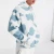Import factory direct sale custom logo sky blue unisex casual heavy fleece hoody printed hoodies usa from China