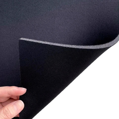 Factory fabric bonded sponge composite material, suitable for car seat interior, luggage compartment, sports fabric upper