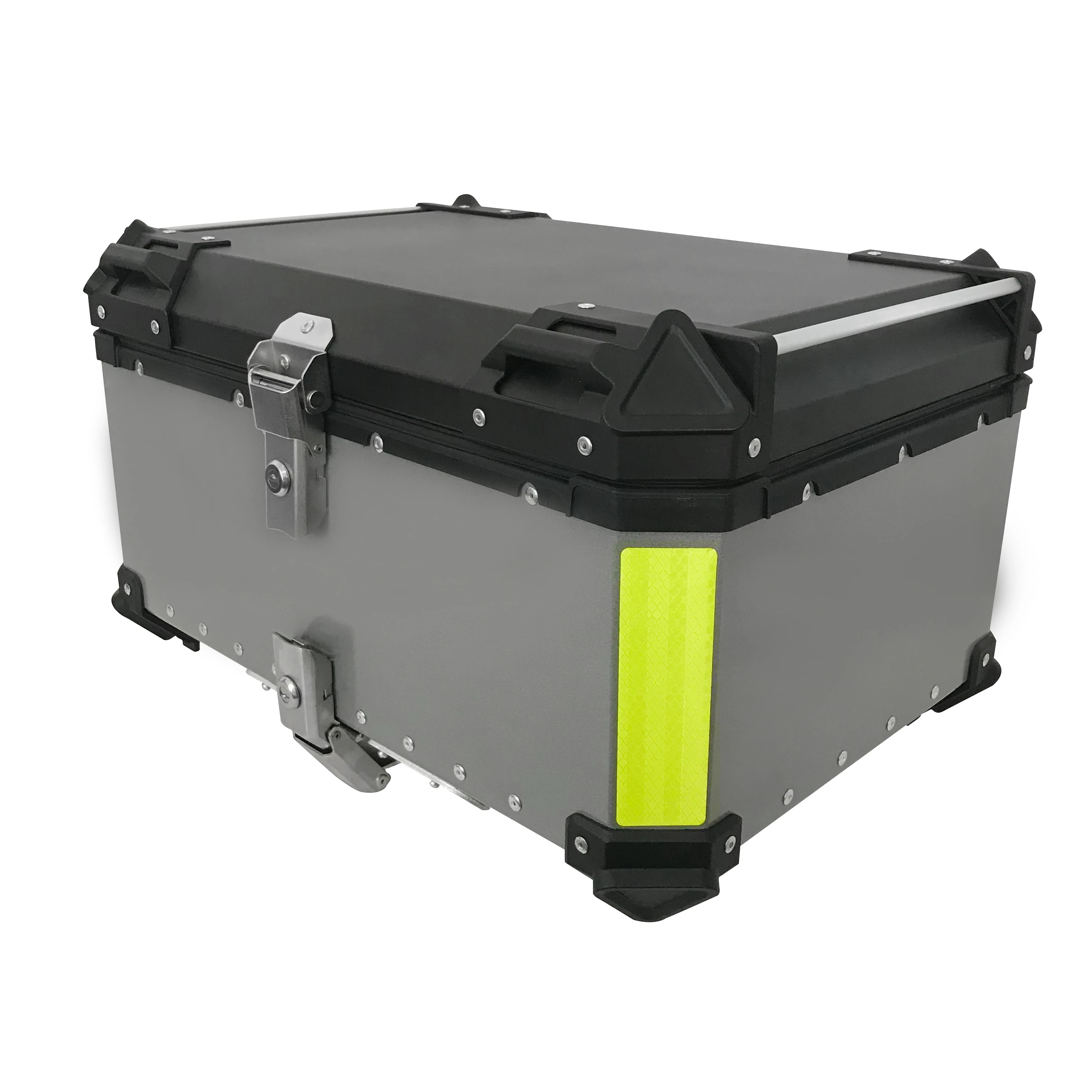 factory high quality large capacity motorcycle top box tail case luggage boxes with aluminium alloy