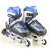 Import factory low price in stock for wholesale 4 PU wheels adjustable inline roller skate shoe from China