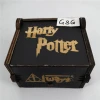 Factory New Design  Black Wind Up Music Box Harry Potter