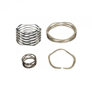 Factory OEM multiwave wavy 17-7ph stainless steel precision compression wave spring for industry