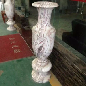 factory price onyx vases, stone vase