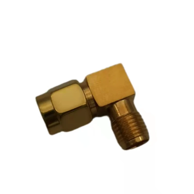 Factory Supply Adapter Right Angle SMA Male to SMA Female