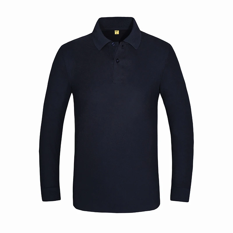 Factory wholesale Long-Sleeve Man Polo Shirts  Custom OEM professional polo t shirt