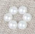 Import Factory wholesale loose ABS imitation flat back pearl from China
