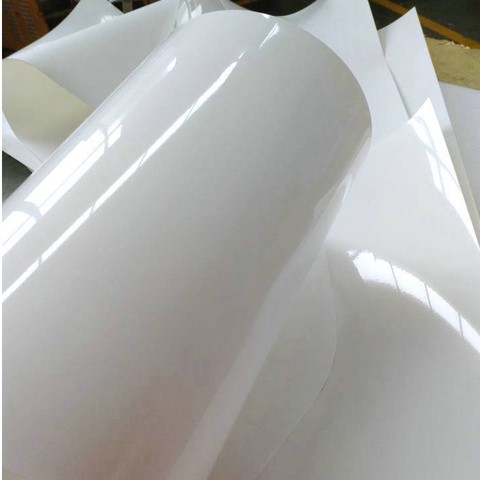 Factory wholesale white pp roll material glossy pp plastic sheet polypropylene plastic film polypropylene pp Rolls