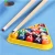 Import Family Decompression Top Games Blue Mdf Mini Kids Indoor Small Billiards Table from China