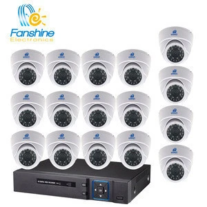 Fanshine Hotsale 16 Channel 1MP 1.3MP 2MP AHD CCTV Camera System Home Security