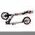 Import Fashion 200mm quick foldable hand-brake 2 wheels kick scooter adult grey from China