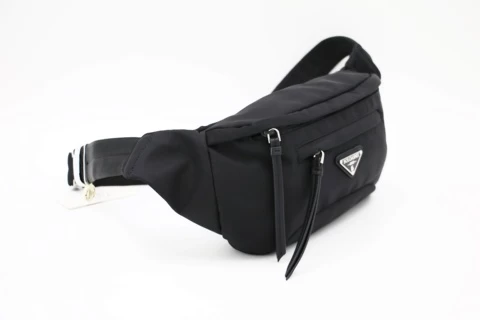 Fashion casual waterproof oxford cloth logo custom wholesale multi-compartment belt bag