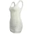 Import fashion designer white knitted women dress for autumn from China