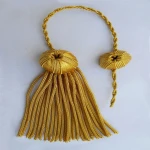 Fashion High Quality Bullion Wire Tassel Fringe